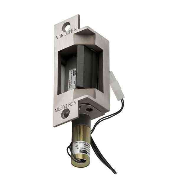 6213 Electric Strike for Mortise or Cylindrical Devices - Fail Secure - Satin